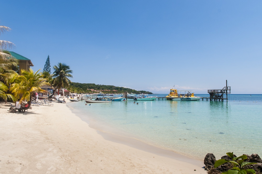 Roatan beach. 